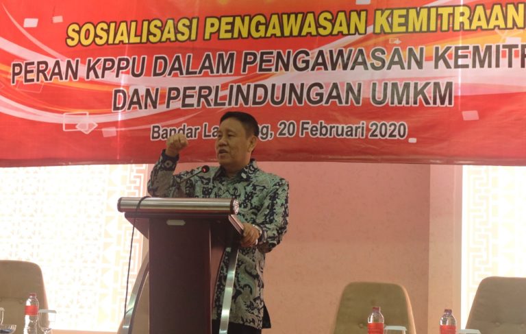 Lindungi UMKM, KPPU Gelar Sosialisasi Kemitraan se-Provinsi Lampung