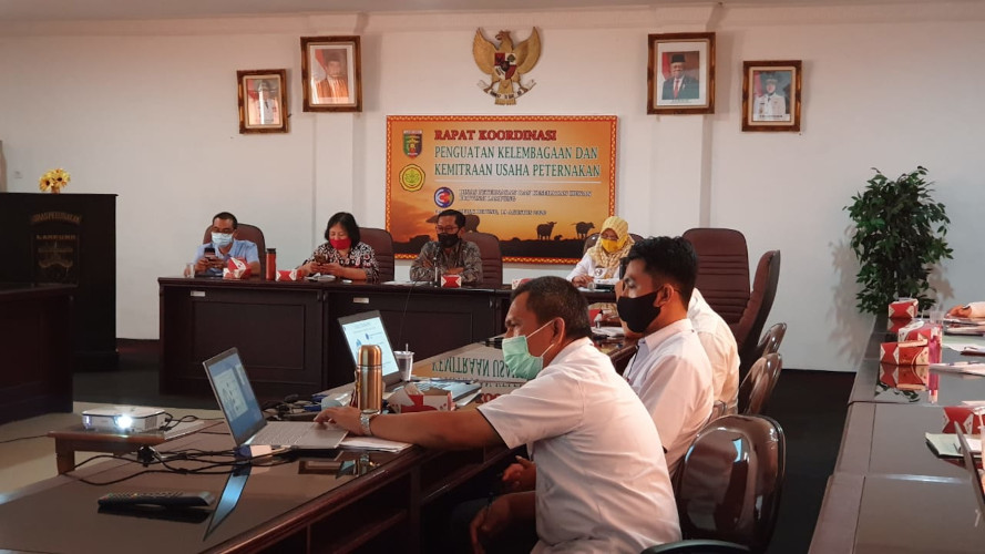 Kanwil II KPPU Bersama Dinas Peternakan dan Kesehatan Hewan Provinsi Lampung Sinergi Membentuk Satgas Kemitraan Peternakan