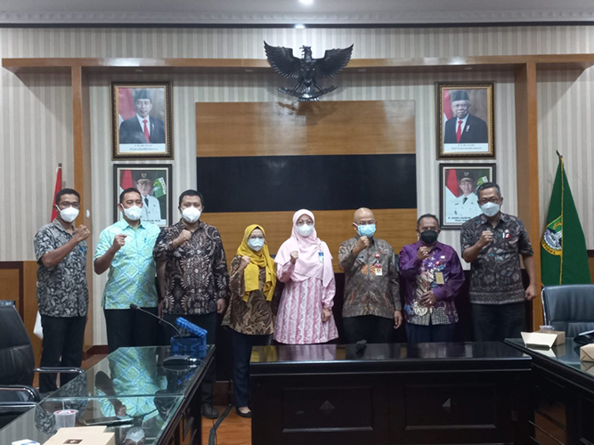 Audiensi KPPU Kanwil III dengan Sekretariat Daerah Pemerintah Provinsi Banten