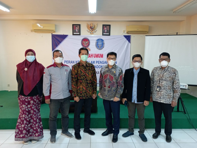 Bersama Fakultas Hukum Universitas Bangka Belitung KPPU Kanwil II Menyelenggarakan Kuliah Umum Peran KPPU dalam Pengawasan Kemitraan