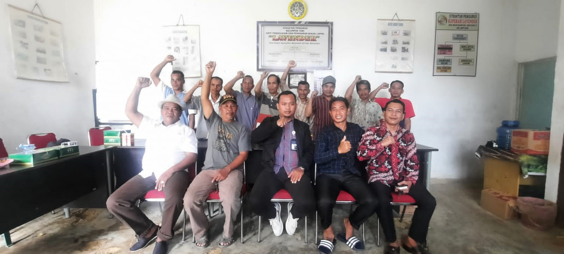 Membahas Tata Niaga dan Pola Kemitraan Karet, KPPU Kanwil II Lampung Berdiskusi dengan UPPB di Banyuasin