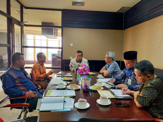Perkuat Sinergi, Kanwil I Temui Sekda Provinsi Riau