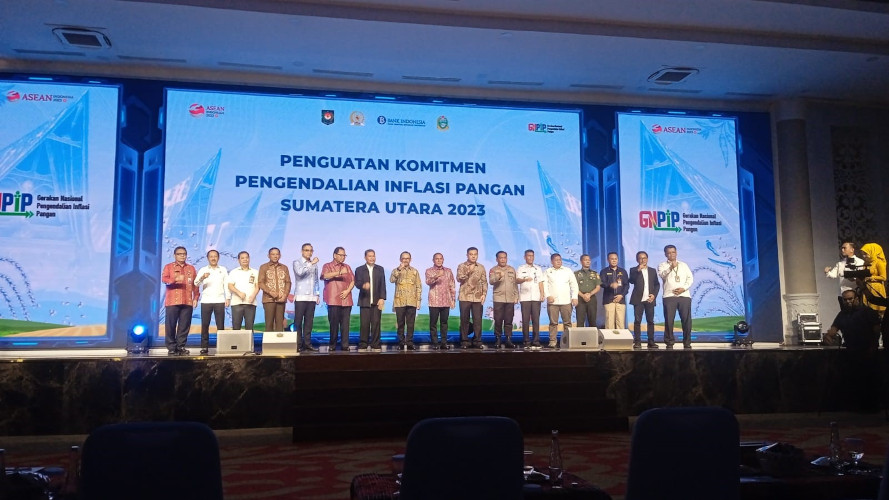 KPPU Kanwil I hadiri High Level Event (HLE) Gerakan Nasional Pengendalian Inflasi Pangan (GNPIP) Wilayah Sumut 2023