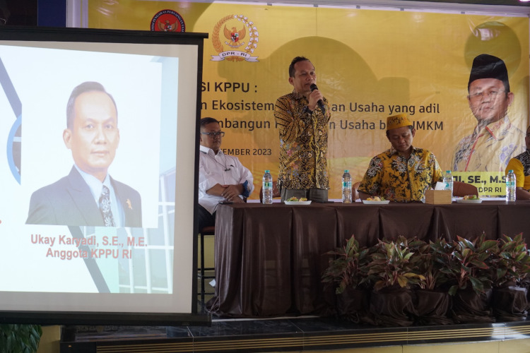 Wakil Ketua Komisi VI DPR RI dan KPPU Sosialisasikan Pentingnya Peningkatan Iklim Usaha dan Kemitraan yang Sehat Bagi UMKM