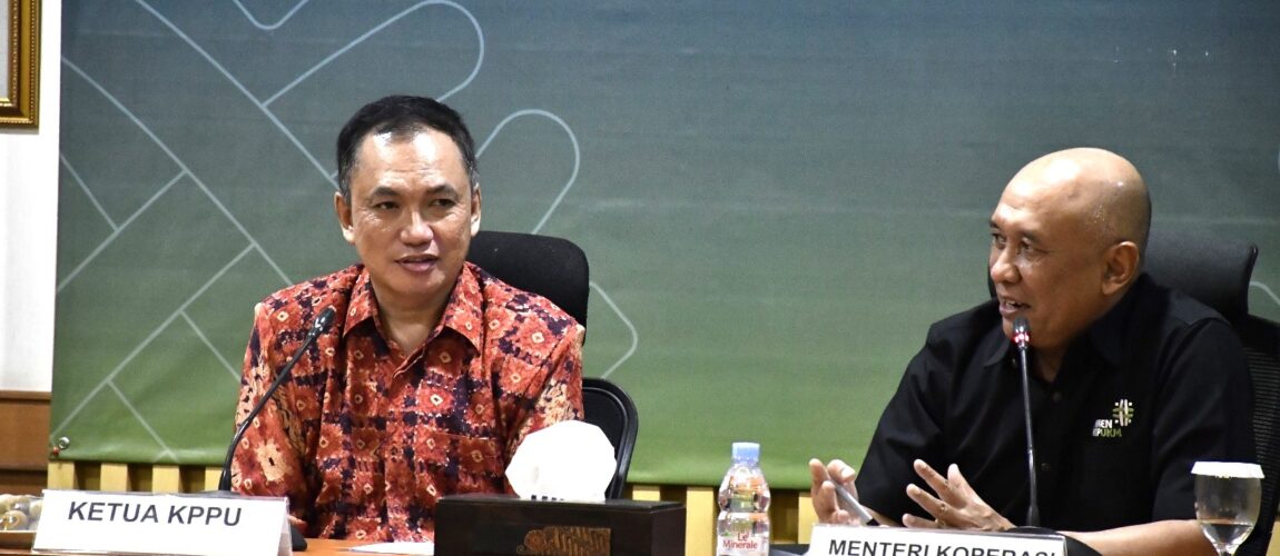 Ketua KPPU Sampaikan Empat Strategi kepada Menkop UKM untuk Efektivitas Pengawasan Kemitraan UMKM Indonesia