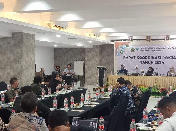 Kanwil III Menghadiri Rapat Koordinasi Lanjutan Pokja Indeks Demokrasi Indonesia Tahun 2024